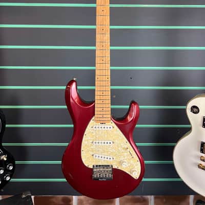 Music Man Silhouette Special Candy Apple Red 1996 Refinished