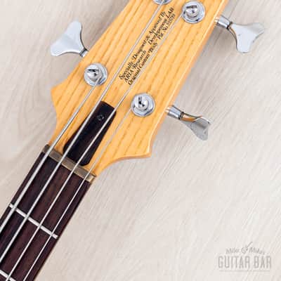 1981 Aria Pro II SB-700 Vintage Neck Through Bass Natural, Japan Matsumoku image 4
