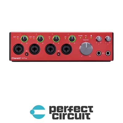 Focusrite Clarett+ 4Pre 18x8 USB-C Audio Interface image 1