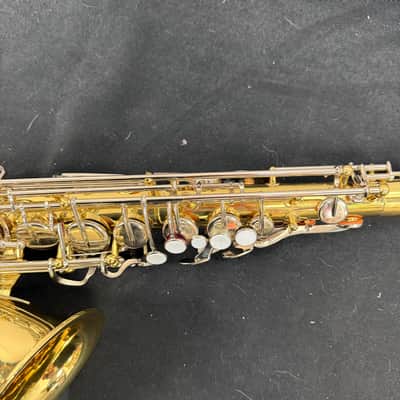Used Yamaha YAS-23 Alto Sax Saxophone with Case Mouthpiece Neck Strap Just Serviced image 5