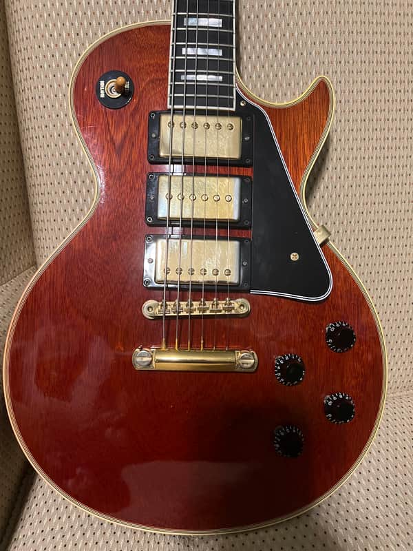 Gibson Les Paul Custom 3 pickup R7 2000 Heritage Cherry '57 Reissue Custom Shop image 1