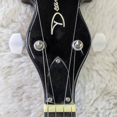 Dean Backwoods Model BW2E 5 string Electric Banjo with Mahogany Resonator image 5