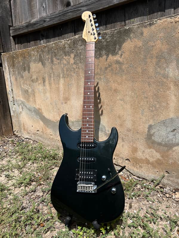 Squier Stagemaster HSS NLT 2001 - Black image 1