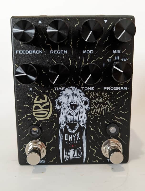 Walrus Audio Lore Reverse Soundscape Generator, Onyx Edition image 1