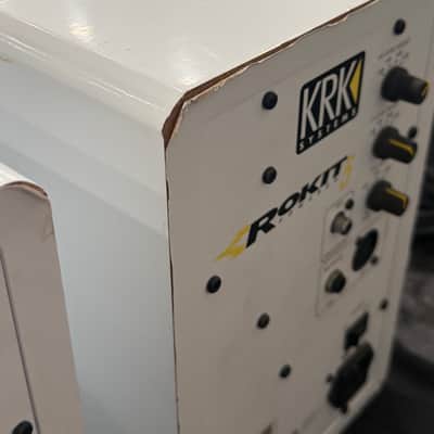 KRK Rokit 5 Generation 3 Studio Monitor - White(Pair) image 8