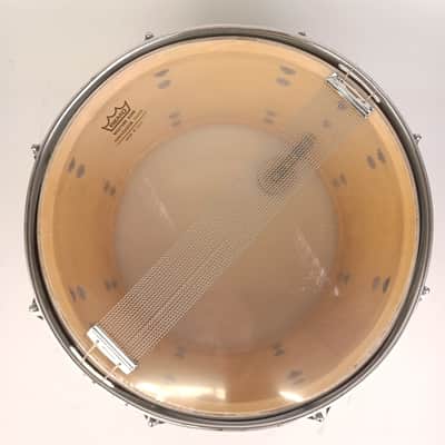 Ludwig 10x14"1969 White Marine Pearl Marching Snare Drum Keystone 3Ply Maple WMP image 11