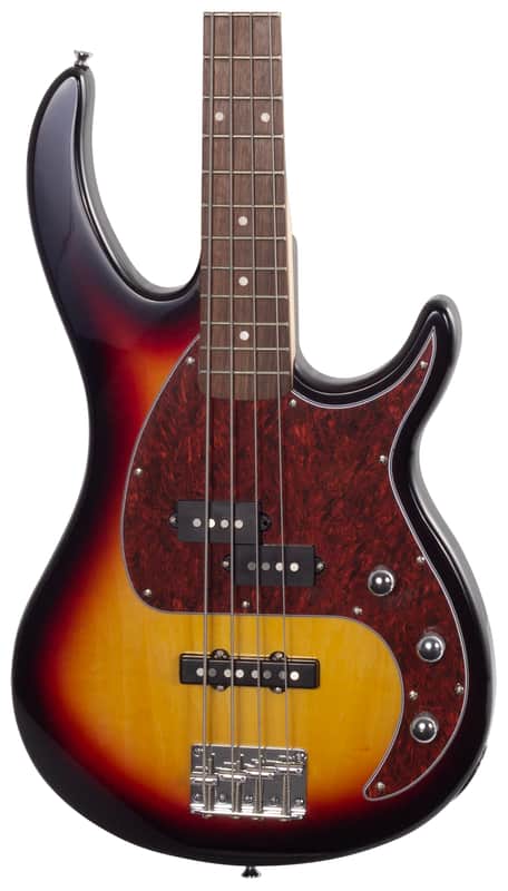 Peavey Milestone 4 Vintage burst 4 String Bass Guitar image 1