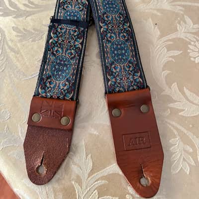 Air Guitar Straps Guitar Strap 🇬🇧 Leather - Thick Leather Ends- Vintage image 3