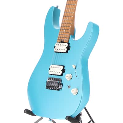 Charvel Pro-Mod DK24 HH 2PT CM, Caramelized Maple Fingerboard, Matte Blue Frost (RP) (11534) image 4