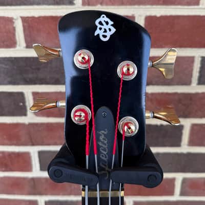 Spector Euro 4 Doug Wimbish Signature Limited Edition, Amber Aged Relic, Figured Maple Top, Plain Maple Body, 3pc Hard Rock Maple Neck, Rosewood Fretboard, EMG DW Pickups, Spector Legacy Preamp, Gig Bag, SN# NB22919 image 5