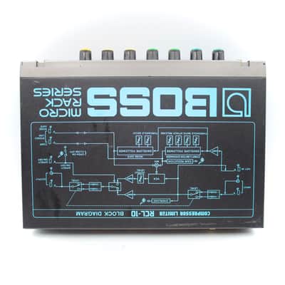 Boss RCL-10 Micro Rack Series Compressor Limiter Made in Japan Guitar Effect Processor image 10