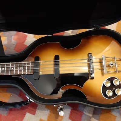 Höfner Hofner 1956 Bass LEFTHAND*Hand made in Germany*very rare image 5
