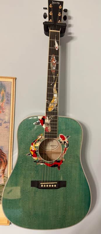 Hsienmo D Custom Koi acoustic guitar 2025 image 1