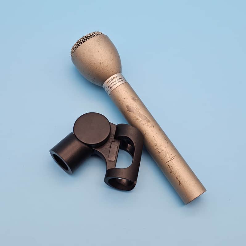 ☆Vintage 1970s Electro-Voice 635A *New Foam* Dynamic Omnidirectional Microphone image 1