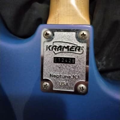 Kramer Pacer deluxe 1987 Blue image 2