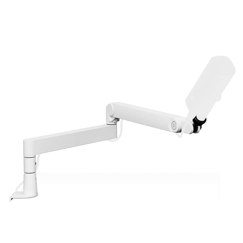 2025 Elgato Wave Mic Arm Pro White – 360 Rotatable Low Profil…