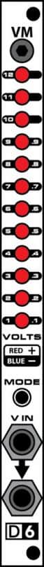 DIVISION 6 VOLTMETER : BRAND NEW :  [DETROIT MODULAR] image 1