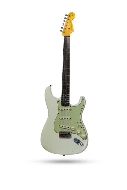 Fender Custom Shop '60 Stratocaster Journeyman Relic Ltd. - Olympic White image 1