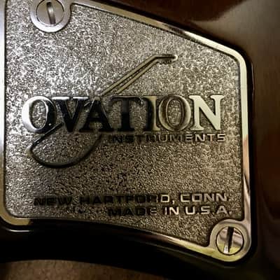 Ovation Deacon 1973 - 1975 Brown Sunburst image 8