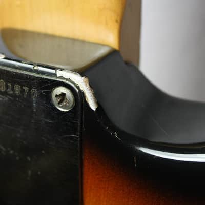 Fender Stratocaster 1965 série L Sunburst - guitare électrique - occasion (+ étui) image 4