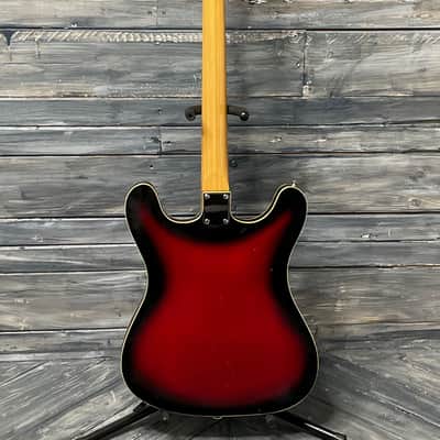 Used Bruno 1967 Royal Artist Electric Guitar with Gig Bag- Sunburst image 5