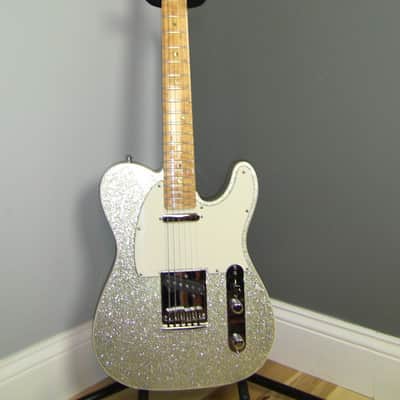 Fender Custom Sparkle Telecaster 2009 Silver Sparkle image 1