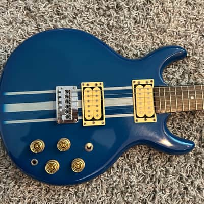 Vintage Cort Double Cutaway Electric Guitar - Case image 3