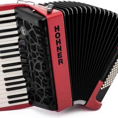 HOHNER BRAVO MYCOLOR III 72 SUNSET (RAL 4002) image 1
