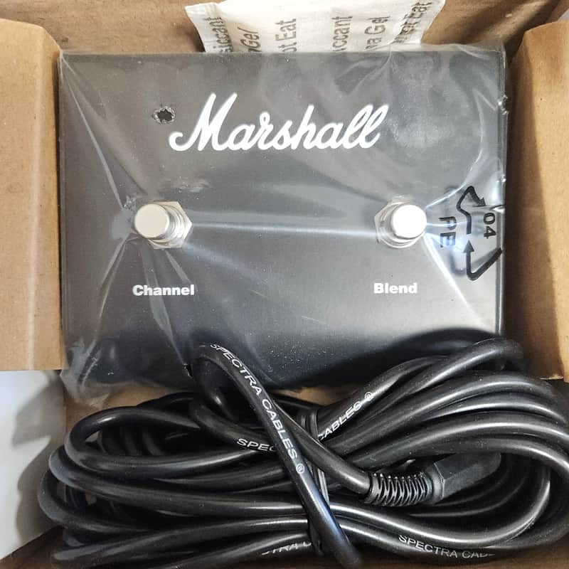 Marshall PEDL-90005 Channel / Blend no LED 2 knob footswitch image 1