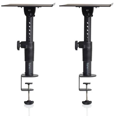 Frameworks Adjustable Height Clamp-On Studio Monitor Stand (Pair) image 8