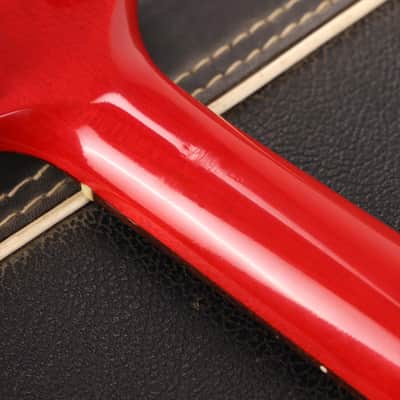 1982 B.C. Rich Mockingbird Left-Handed Cherry Red image 15