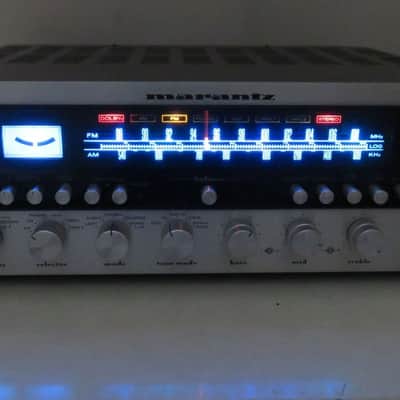 MARANTZ 2325 STEREO RECEIVER FULLY RECAPPED PRO SERVICED + LED's FRONT FACE A+ image 7