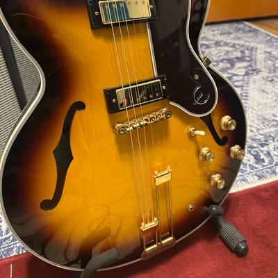 Epiphone Sheraton Frequensator with Laurel Fretboard 2023 - Present - Vintage Sunburst image 2