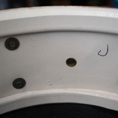 Vintage 1966 Ludwig USA Jazz Fest 5x14" Maple Snare Drum - Blue Sparkle image 7