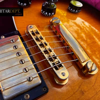 ♚INCREDIBLE♚ Vintage 1990 Gibson Les Paul CUSTOM ♚100%♚ TOBACCO BURST ! ♚OHSC♚R8*59 image 10