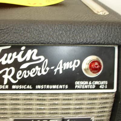 2005 Fender '65 Twin Reverb Custom 15 Reissue 85-Watt 1x15" Guitar Combo Amp image 14