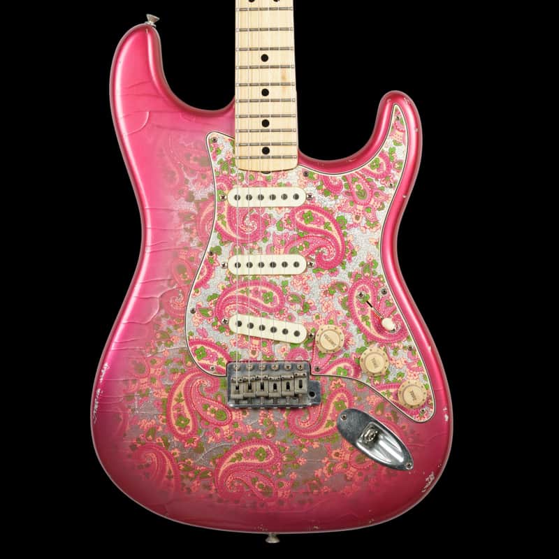 Fender Jason Smith Masterbuilt '68 Pink Paisley Stratocaster Relic image 1
