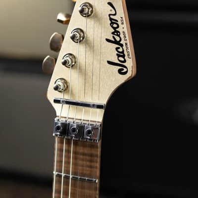 Jackson Custom Shop Special Edition PC1 Phil Collen Signature HSS FR84 Electric Guitar - Nitro Tour Relic Vanilla Shake with Hardshell Case image 7