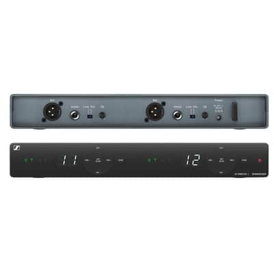 Sennheiser XSW1-825 DUAL-A 2-Channel Wireless Microphone System A Band Frequency - Open Box Mint image 2