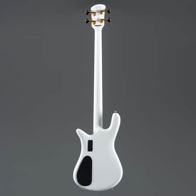 Spector Euro 4 Classic Solid White Gloss - Electric Bass image 2
