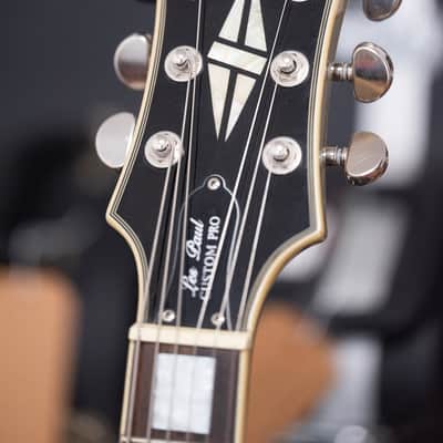 2013 Epiphone Limited Edition Les Paul Custom Pro - in TV Silver image 11