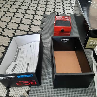 Lot pédales guitare – DS‑2 + RC‑3 + Daiquiri Compressor + Vox Wah + alim + patch cables Fender image 19