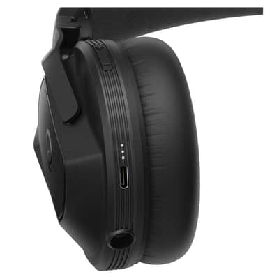 Alpha Theta HDJ-F10 Professional wireless DJ headphones with Carrying pouch image 5