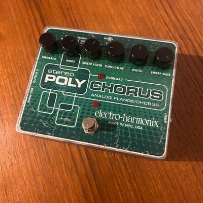 Electro-Harmonix Stereo Polychorus Analog Flange/Chorus Pedal