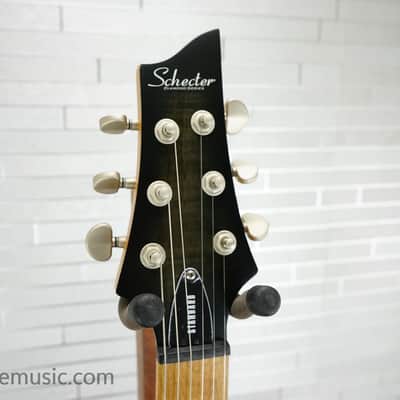 Schecter C-1 Standard Plus - Transparent Black Burst image 14