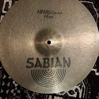 Sabian 14" HH Hand Hammered Regular Hi-Hat Cymbals (Pair) - Natural Bild 2