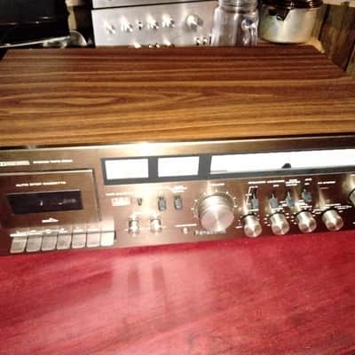 Panasonic  RA-6500 1978 Bronze look with wood body image 12