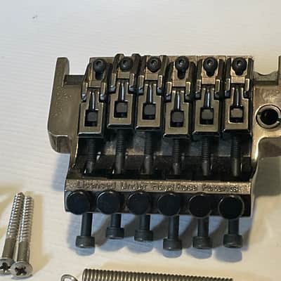 1990's Japan Ibanez RGR470 RG Series Cosmo Black Original Edge Floyd Rose Tremolo Bridge image 4