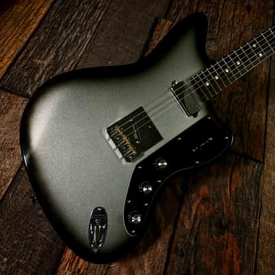 Tone Bakery Jazzbird T with Warmoth Neck and Gotoh Hardware - Silverburst image 3