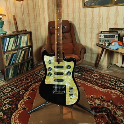 Borisov Style Custom Guitar Soviet Era Remake Modern USSR Tribute Built-in Fuzz image 4